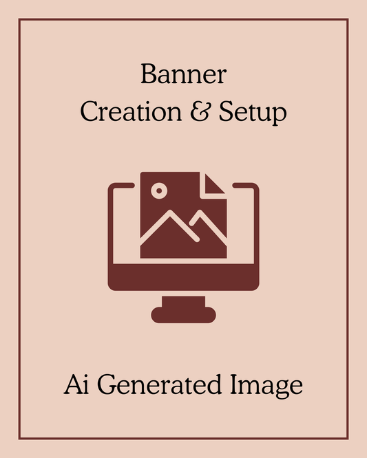 Banner Creation & Setup (Ai Generated Image)