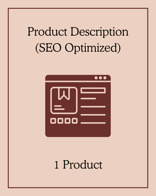 Product Description (SEO Optimized) - 1 Product