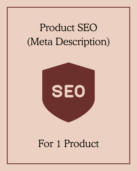 Product SEO (Meta Description) - For 1 Product
